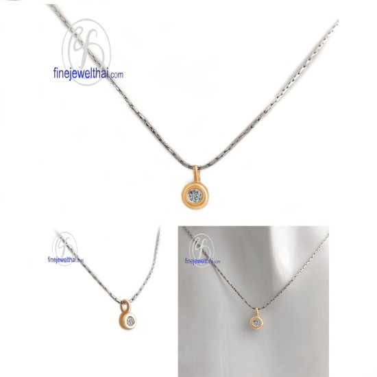 จี้เพชร-จี้เงิน-เพชร-cz-พลอยประจำเดือนเกิด-Finejewelthai-P1019cz00t