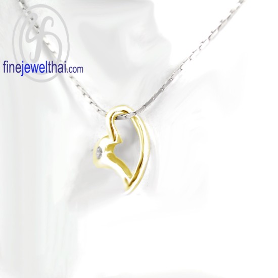 จี้เพชร-จี้หัวใจ-จี้ทอง-เพชรแท้-ทองคำแท้-Finejewelthai-P1029DG จี้เพชร-จี้หัวใจ-จี้ทอง-เพชรแท้-ทองคำแท้-Finejewelthai-P1029DG