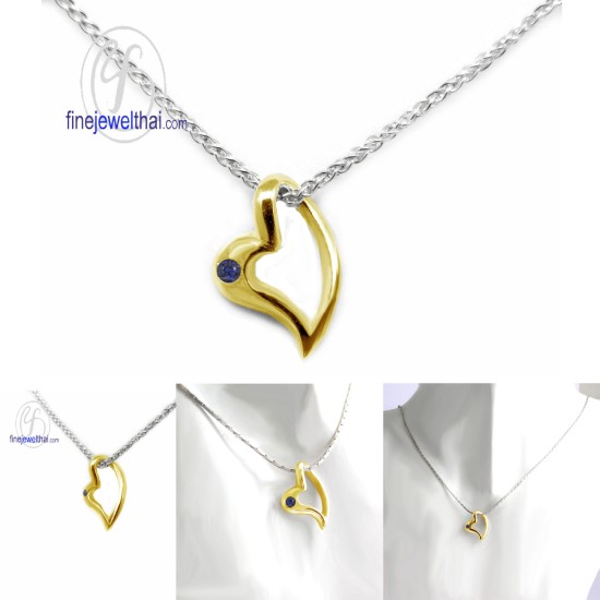 จี้ไพลิน-จี้หัวใจ-จี้พลอย-จี้เงิน-พลอยประจำเดือน-P1029bl จี้ไพลิน-จี้หัวใจ-จี้พลอย-จี้เงิน-พลอยประจำเดือน-P1029bl