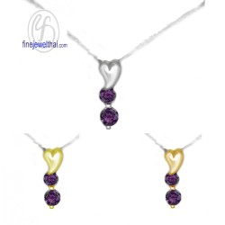 จี้อะเมทิสต์-จี้เงิน-จี้พลอย-อะเมทิสต์แท้-P1031amt