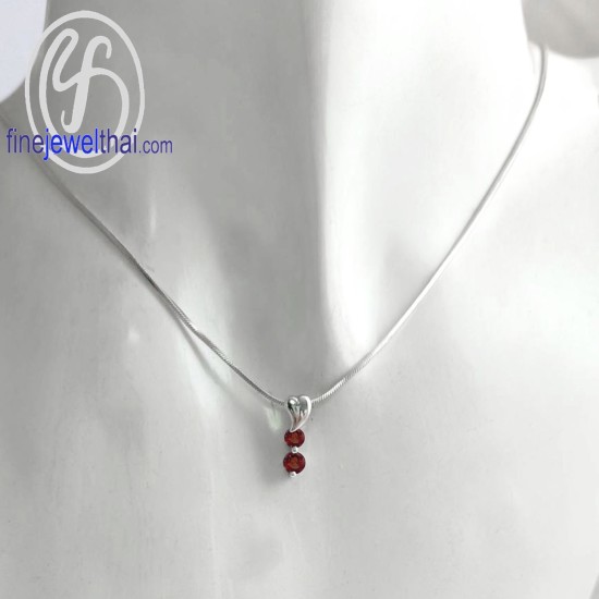 จี้โกเมน-จี้พลอย-จี้-พลอยประจำเดือน-P1031gm จี้โกเมน-จี้พลอย-จี้-พลอยประจำเดือน-P1031gm