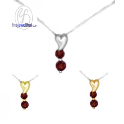 จี้โกเมน-จี้พลอย-จี้-พลอยประจำเดือน-P1031gm