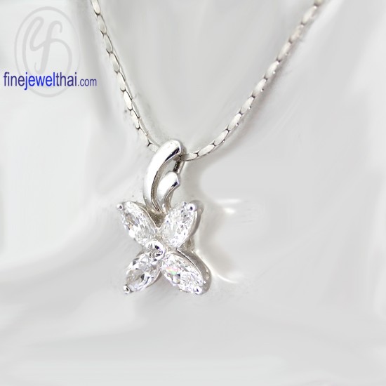 จี้เพชร-จี้ดอกไม้-จี้เงิน-เพชร-cz-พลอยประจำเดือนเกิด-Finejewelthai-P1032cz จี้เพชร-จี้ดอกไม้-จี้เงิน-เพชร-cz-พลอยประจำเดือนเกิด-Finejewelthai-P1032cz