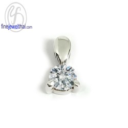 จี้เพชร-จี้ทองคำขาว-เพชรแท้-ทองคำขาวแท้-Finejewelthai-P1034DWG
