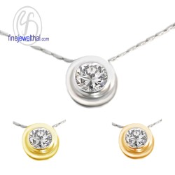 จี้เพชร-จี้เงิน-เพชร-cz-พลอยประจำเดือนเกิด-Finejewelthai-P1035cz