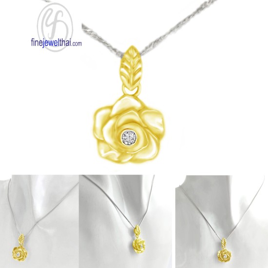 จี้เพชร-จี้กุหลาบ-จี้เงิน-เพชร-cz-พลอยประจำเดือนเกิด-Finejewelthai-P1048cz จี้เพชร-จี้กุหลาบ-จี้เงิน-เพชร-cz-พลอยประจำเดือนเกิด-Finejewelthai-P1048cz