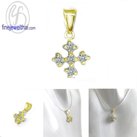 จี้เพชร-จี้เงิน-เพชร-cz-พลอยประจำเดือนเกิด-Finejewelthai-P1049cz00_2