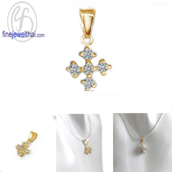 จี้เพชร-จี้เงิน-เพชร-cz-พลอยประจำเดือนเกิด-Finejewelthai-P1049cz00_2