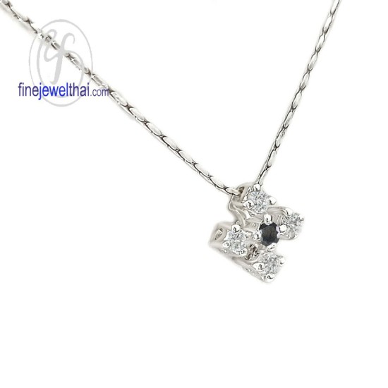 จี้นิล-จี้เพชร-จี้เงิน-นิลแท้-เพชร-cz-พลอยประจำเดือนเกิด-Finejewelthai-P1049on00