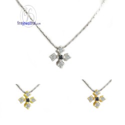 จี้นิล-จี้เพชร-จี้เงิน-นิลแท้-เพชร-cz-พลอยประจำเดือนเกิด-Finejewelthai-P1049on00