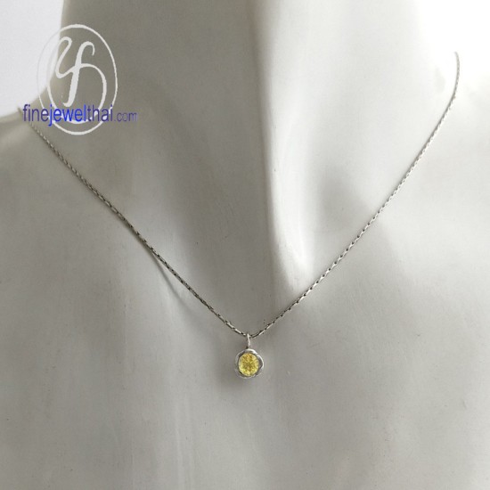 จี้บุษราคัม-จี้เงิน-บุษราคัมแท้-เงินแท้-พลอยประจำเดือนเกิด-Finejewelthai-P1054yl00e จี้บุษราคัม-จี้เงิน-บุษราคัมแท้-เงินแท้-พลอยประจำเดือนเกิด-Finejewelthai-P1054yl00e