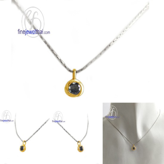 จี้นิล-จี้เงิน-นิลแท้-เงินแท้-พลอยประจำเดือนเกิด-Finejewelthai-P1054on00e จี้นิล-จี้เงิน-นิลแท้-เงินแท้-พลอยประจำเดือนเกิด-Finejewelthai-P1054on00e