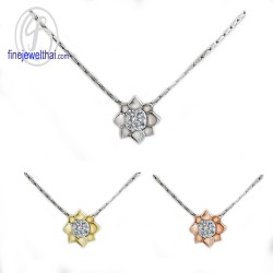 จี้เพชร-จี้เงิน-เพชร-cz-พลอยประจำเดือนเกิด-Finejewelthai-P1058cz00e