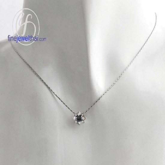 จี้นิล-จี้เงิน-นิลแท้-พลอยประจำเดือนเกิด-Finejewelthai-P1058on00e