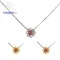 จี้ทับทิม-จี้เงิน-ทับทิมแท้-พลอยประจำเดือนเกิด-Finejewelthai-P1058rb00e