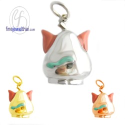 จี้ช้าง-จี้ลงสี-จี้เงิน-เงินแท้925-P106402000E