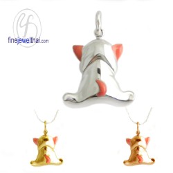จี้สุนัข-จี้ลงสี-จี้เงิน-เงินแท้-P106803000E