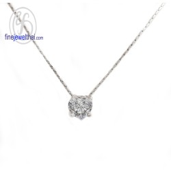 จี้เพชร-จี้เงิน-เพชร-cz-พลอยประจำเดือนเกิด-Finejewelthai-P1068cz00e-h