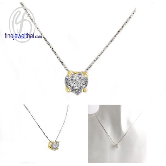 จี้เพชร-จี้เงิน-เพชร-cz-พลอยประจำเดือนเกิด-Finejewelthai-P1068cz00e-h