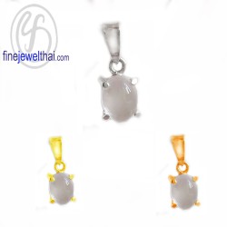 จี้โรสควอตซ์-จี้เงิน-จี้พลอย-พลอยประจำเดือน-P1068rq-e