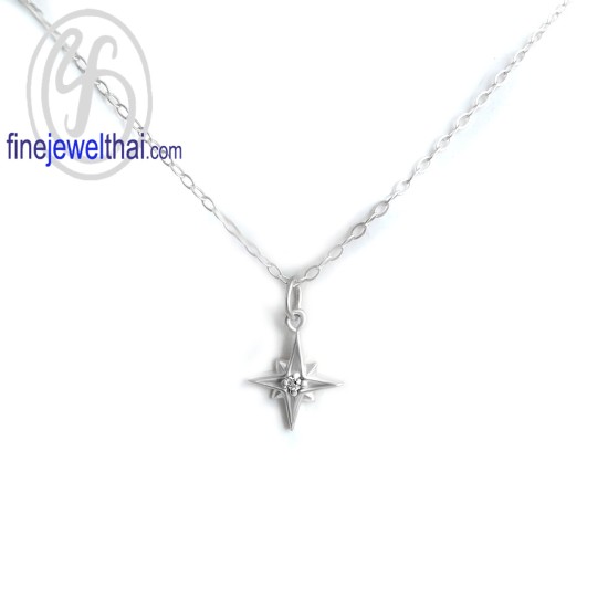 จี้เพชร-จี้ทองคำขาว-เพชรแท้-Finejewelthai-P1078DWGe