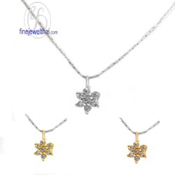 จี้เพชร-จี้เงิน-เพชร-cz-พลอยประจำเดือนเกิด-Finejewelthai-P1080cz00e