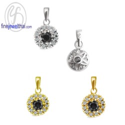 จี้นิล-จี้เพชร-CZ-จี้เงินแท้-พลอยประจำเดือนเกิด-Finejewelthai-P1081cz00e-on
