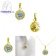จี้โทพาซ-จี้เพชร-CZ-จี้เงินแท้-พลอยประจำเดือนเกิด-Finejewelthai-P1081cz00e-tp จี้โทพาซ-จี้เพชร-CZ-จี้เงินแท้-พลอยประจำเดือนเกิด-Finejewelthai-P1081cz00e-tp