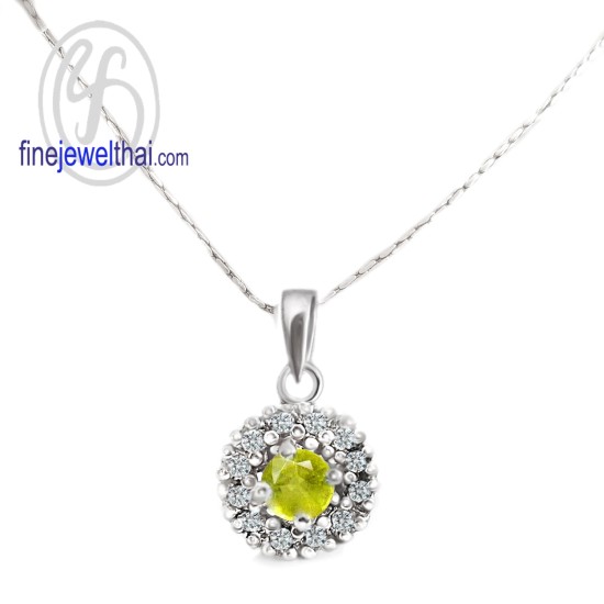 จี้บุษราคัม-จี้เพชร-CZ-จี้เงินแท้-พลอยประจำเดือนเกิด-Finejewelthai-P1081cz00e-yl จี้บุษราคัม-จี้เพชร-CZ-จี้เงินแท้-พลอยประจำเดือนเกิด-Finejewelthai-P1081cz00e-yl
