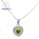 จี้เพอริดอท-จี้เพชร-CZ-จี้หัวใจ-จี้เงินแท้-พลอยประจำเดือนเกิด-Finejewelthai-P1082cz00e-ht-pd จี้เพอริดอท-จี้เพชร-CZ-จี้หัวใจ-จี้เงินแท้-พลอยประจำเดือนเกิด-Finejewelthai-P1082cz00e-ht-pd