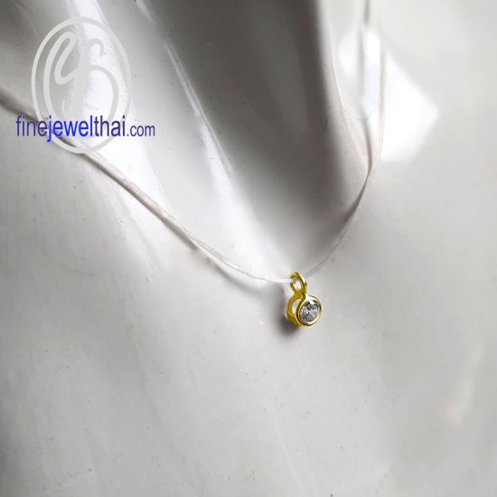 จี้เพชร-จี้สร้อยคอ-จี้ทอง-เพชรแท้-ทองคำแท้-Finejewelthai-P1084DGe