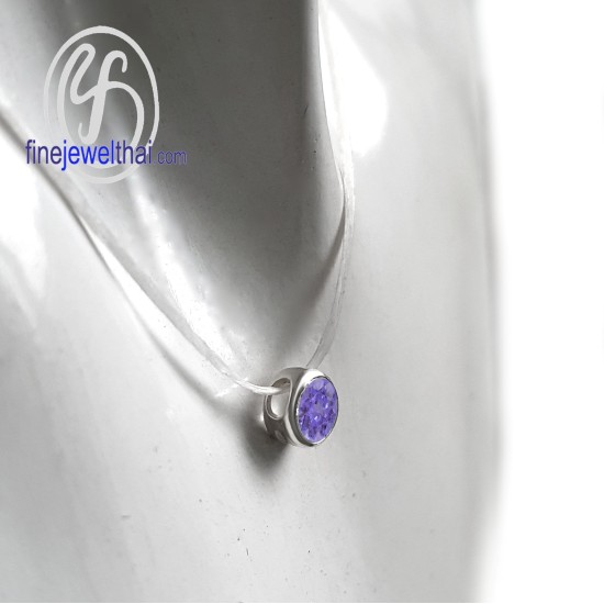 จี้อะเมทิสต์-จี้สร้อยคอ-จี้เงินแท้-อะเมทิสต์-พลอยประจำเดือนเกิด-Finejewelthai-P1086amt00e จี้อะเมทิสต์-จี้สร้อยคอ-จี้เงินแท้-อะเมทิสต์-พลอยประจำเดือนเกิด-Finejewelthai-P1086amt00e