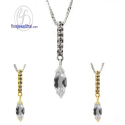 จี้เพชร-จี้เงิน-เพชร-cz-พลอยประจำเดือนเกิด-Finejewelthai-P1087cz