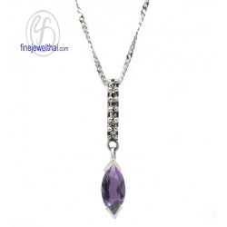 จี้อะเมทิสต์-เพชรcz-จี้พลอย-อะเมทิสต์แท้-P1087amt จี้อะเมทิสต์-เพชรcz-จี้พลอย-อะเมทิสต์แท้-P1087amt