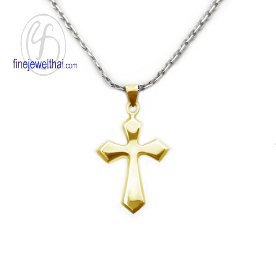 จี้ไม้กางเขน-จี้ทอง-P1091G