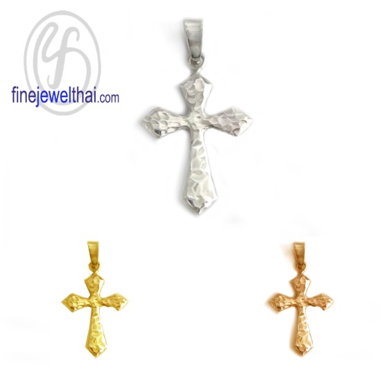 จี้ไม้กางเขน-จี้เงิน-finejewelthai-P109100h