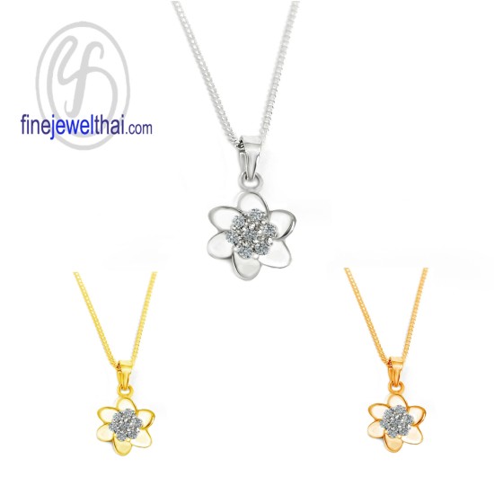 จี้เพชร-จี้เงิน-เพชรสังเคราะห์-เงินแท้925-P1092cz00e จี้เพชร-จี้เงิน-เพชรสังเคราะห์-เงินแท้925-P1092cz00e