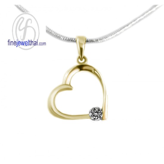 จี้เพชร-จี้หัวใจ-จี้ทอง-เพชรแท้-ทองคำแท้-Finejewelthai-P1102DG จี้เพชร-จี้หัวใจ-จี้ทอง-เพชรแท้-ทองคำแท้-Finejewelthai-P1102DG