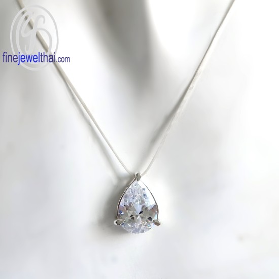 จี้เพชร-จี้หยดน้ำ-จี้เงิน-เพชร-cz-พลอยประจำเดือนเกิด-P1108cz จี้เพชร-จี้หยดน้ำ-จี้เงิน-เพชร-cz-พลอยประจำเดือนเกิด-P1108cz
