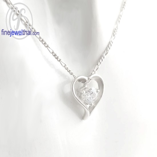 จี้เพชร-จี้หัวใจ-จี้เงิน-เพชร-cz-พลอยประจำเดือนเกิด-Finejewelthai-P1113cz จี้เพชร-จี้หัวใจ-จี้เงิน-เพชร-cz-พลอยประจำเดือนเกิด-Finejewelthai-P1113cz