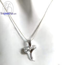 จี้เพชร-จี้หัวใจ-จี้เงิน-เพชร-cz-พลอยประจำเดือนเกิด-Finejewelthai-P1117cz