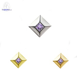 จี้อะเมทิสต์-จี้เงิน-จี้พลอย-อะเมทิสต์แท้-P1119am