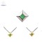 จี้มรกต-จี้พลอย-มรกตแท้-พลอยประจำเดือน-P1119em
