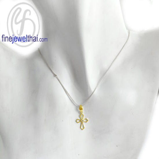 จี้เพชร-จี้ทอง-จี้ไม้กางเขน-เพชรแท้-ทองคำแท้-Finejewelthai-P1120DG จี้เพชร-จี้ทอง-จี้ไม้กางเขน-เพชรแท้-ทองคำแท้-Finejewelthai-P1120DG
