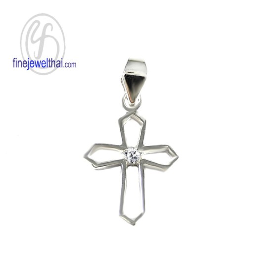 สร้อยคอเงินแท้-จี้ไม้กางเขน-จี้เพชร-เพชรแท้-เงินแท้-Finejewelthai-Diamond_Gift_set43 สร้อยคอเงินแท้-จี้ไม้กางเขน-จี้เพชร-เพชรแท้-เงินแท้-Finejewelthai-Diamond_Gift_set43
