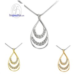 จี้เพชร-จี้เงิน-เพชร-cz-พลอยประจำเดือนเกิด-Finejewelthai-P1125cz00