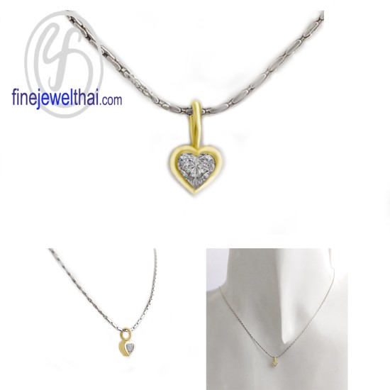 จี้เพชร-จี้เงิน-เพชร-cz-พลอยประจำเดือนเกิด-Finejewelthai-P1133cz00