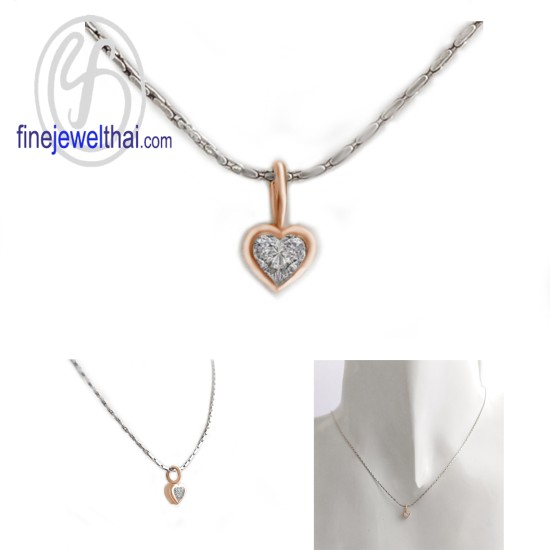 จี้เพชร-จี้เงิน-เพชร-cz-พลอยประจำเดือนเกิด-Finejewelthai-P1133cz00