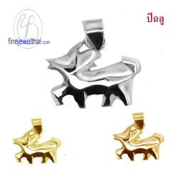 จี้เงินแท้-จี้นักษัตร-เงินแท้-ปีฉลู-ปีวัว-Finejewelthai-P113700_2