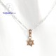 จี้เพชร-จี้ทองสีชมพู-จี้พิ้งค์โกลด์-เพชรแท้-พิ้งค์โกลด์แท้-Finejewelthai-P1156DPG